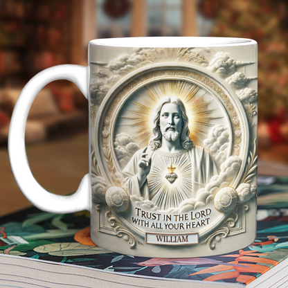 Personalized Gifts For Jesus Lover Coffee Mug, Trust In The Lord 03tgpu311224