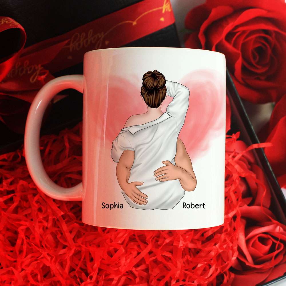 Couple Make Love Sweet Day White Mug