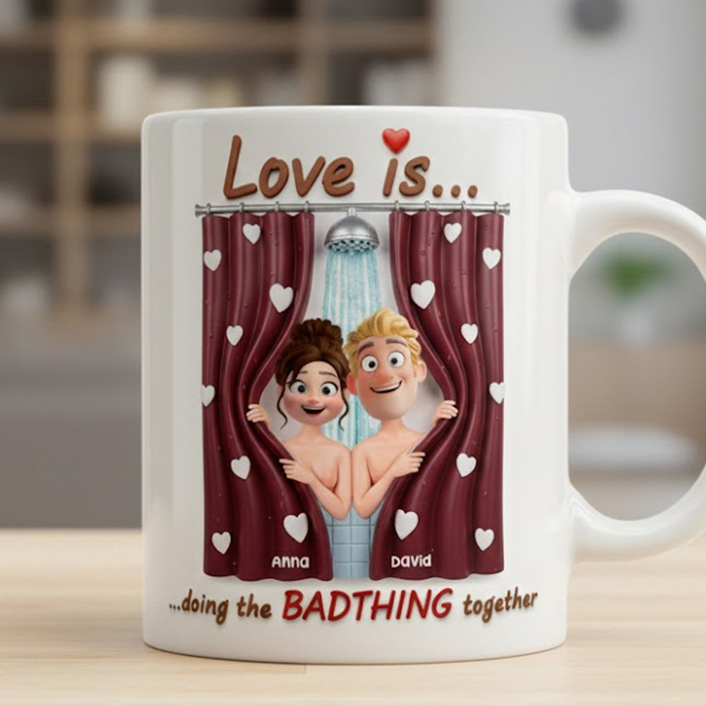 Naughty Couple Coffee Mug - Personalized Gifts For Couples 03totn081225