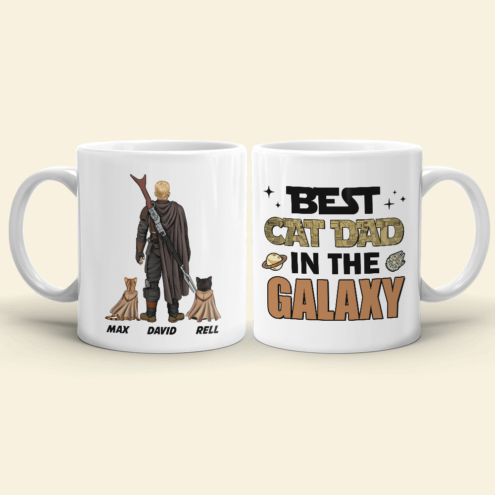 Best Cat Dad Personalized Mug, Gift For Father's Day-3OHTN270423
