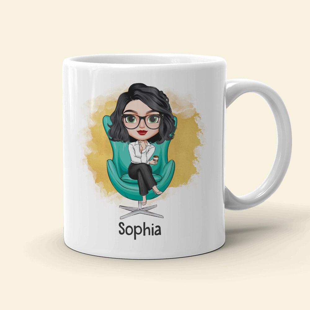 Boss Lady Definition Personalized Mug Gift For Her
