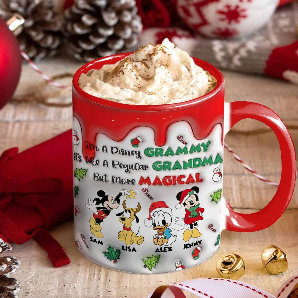 Personalized Gifts For Grandma Accent Mug Christmas 01XQMH160924