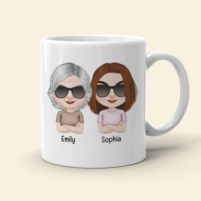 Like Mother Like Daughter, Personalized Mug, Wine Tumbler, Accent Mug