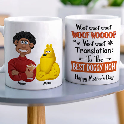 Personalized Gifts For Dog Mom Coffee Mug 01ohtn070325pa Best Doggy Mom