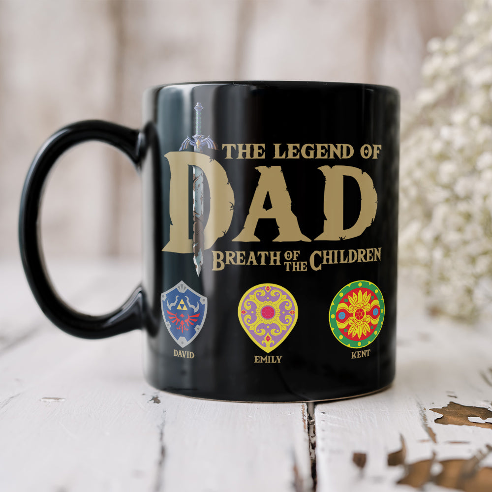 The Dad Legend 03naqn300523 Personalized Coffee Mug