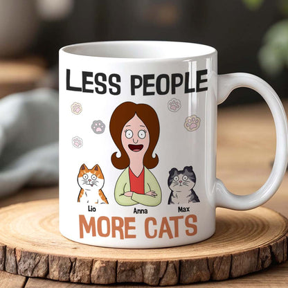 Cat Mom Coffee Mug Personalized Gifts For Pet Lovers 01totn020425hg