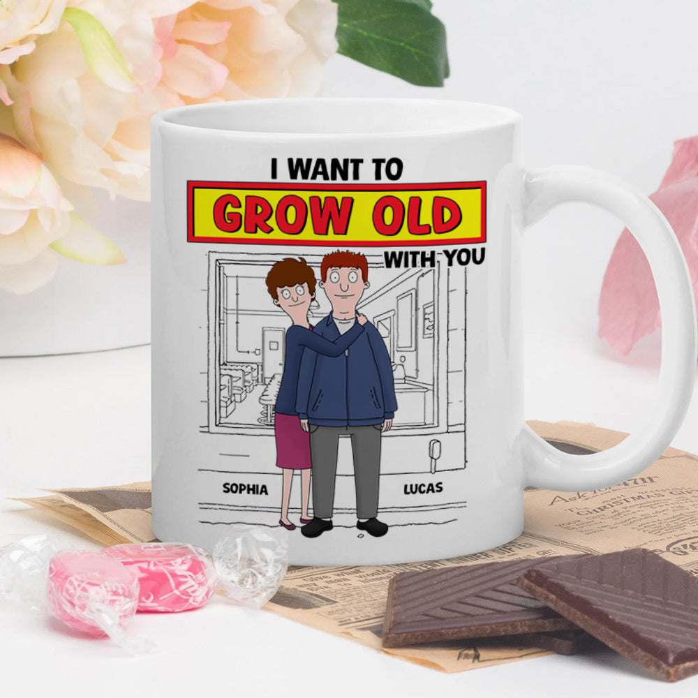 Personalized Gifts For Couple Coffee Mug 04xqtn271224hg I Want To Grow Old With You