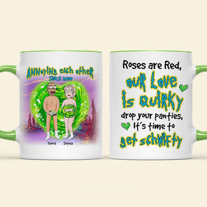 Personalized Gifts For Couple Mug, Funny Naughty Anniversary Gift 04qhqn150724hg