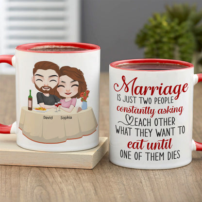 Marriage Is Just Two People, Personalized Tumbler, Gift For Couple