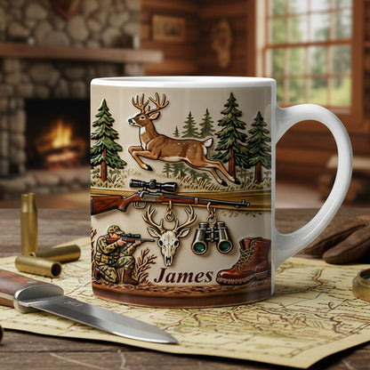 Hunting Coffee Mug - Personalized Gifts For Hunting Lovers 01tgta191225