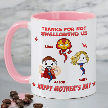 Personalized Gifts For Mom Coffee Mug Thanks For Not Swallowing 05ohpu020324