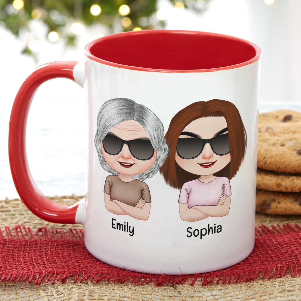 Like Mother Like Daughter, Personalized Mug, Wine Tumbler, Accent Mug