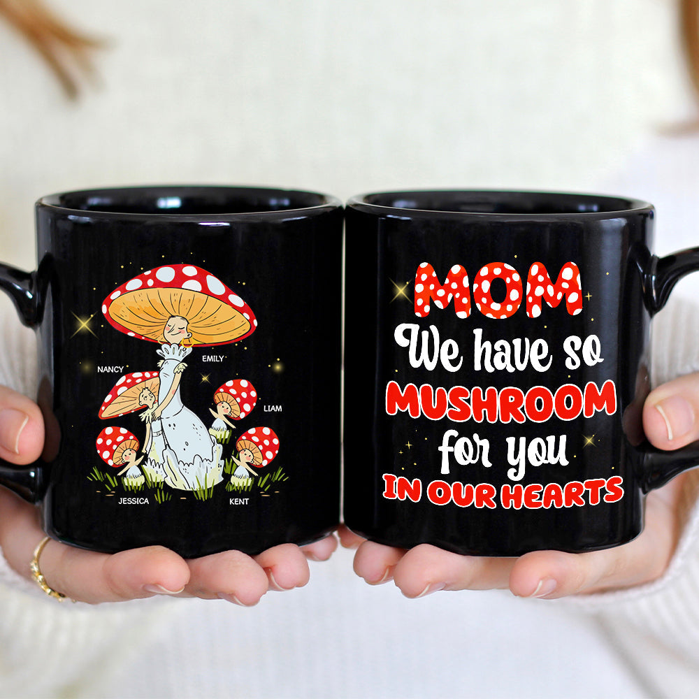 Personalized Gifts For Mom Coffee Mug Mushroom For You