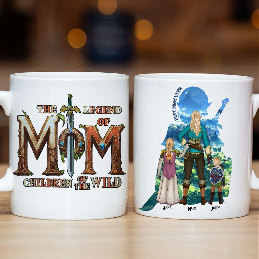 Personalized Gifts For Mom Coffee Mug Legend Of Mom Mother's Day 032QHTN190325HG