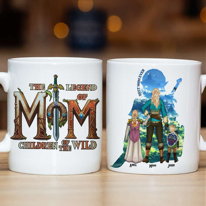 Personalized Gifts For Mom Coffee Mug Legend Of Mom Mother's Day 032QHTN190325HG