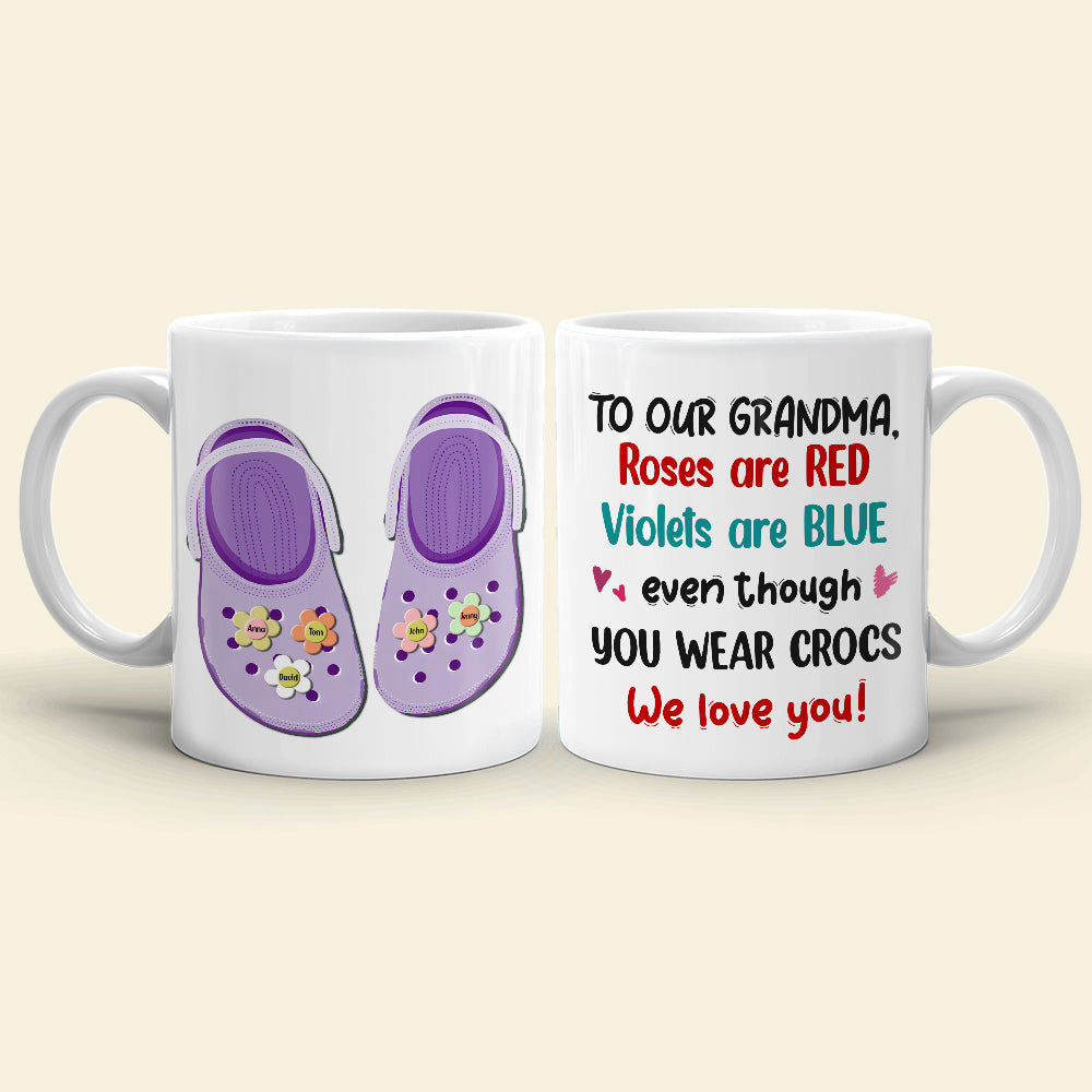 We Love You Personalized Grandma Coffee Mug 05PGTN260723
