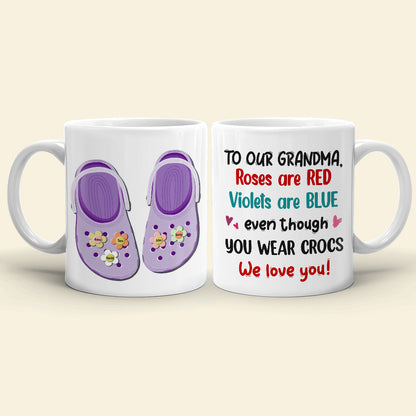 We Love You Personalized Grandma Coffee Mug 05PGTN260723