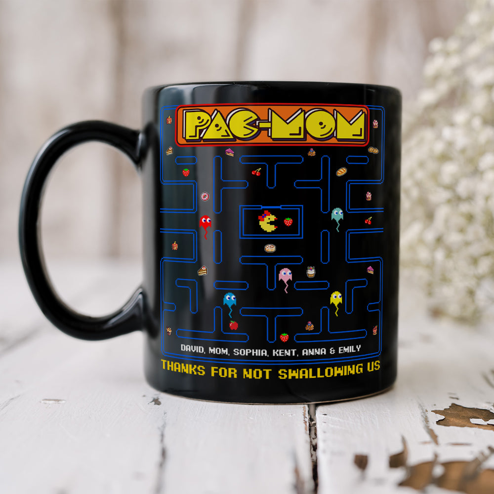 Personalized Gifts For Mom Coffee Mug Thanks For Not Swallowing Us 05htqn070324