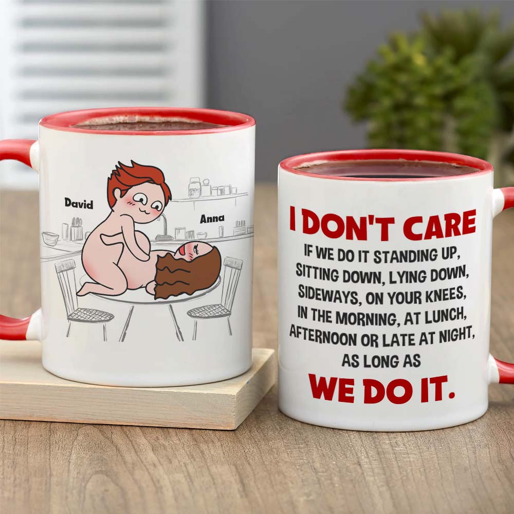 Couple Make Love, Personalized Couple Mug - Gift For Couple