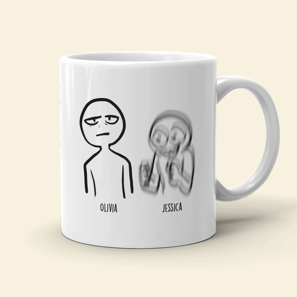 I'm Sorry For Annoying You Personalized Mug, Friends Gift