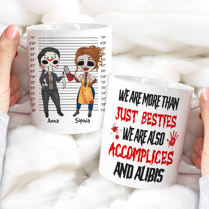 We Are Accomplishes And Abilis Personalized Horror Besties Coffee Mug Gift For Friend
