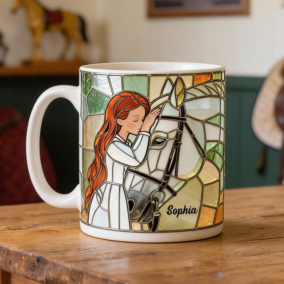 Custom Photo Gifts For Horse Lovers Coffee Mug 01hytn260126