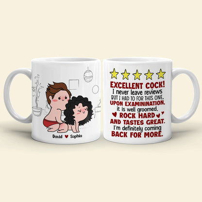 I'm Definitely Coming Back For More-Gift For Couple- Personalized Coffee Mug- Funny Couple Mug