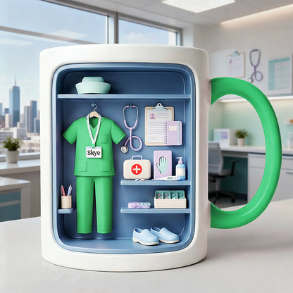 Nurse Coffee Accent Mug - Personalized Gifts For Nurse 03kita241225