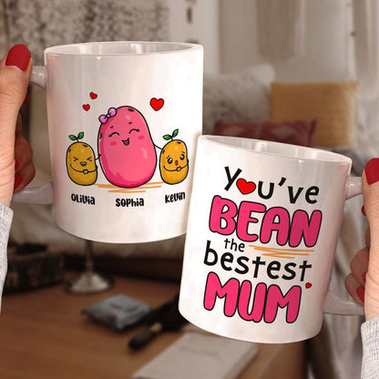 Personalized Gifts For Mom Coffee Mug You've Bean The Bestest Mum 04TODT080324