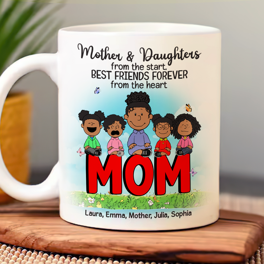 Personalized Gifts For Mom Coffee Mug 03topu040225 Best Friends Forever