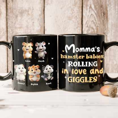 Personalized Gifts For Mom Coffee Mug Momma's Hamster Babies