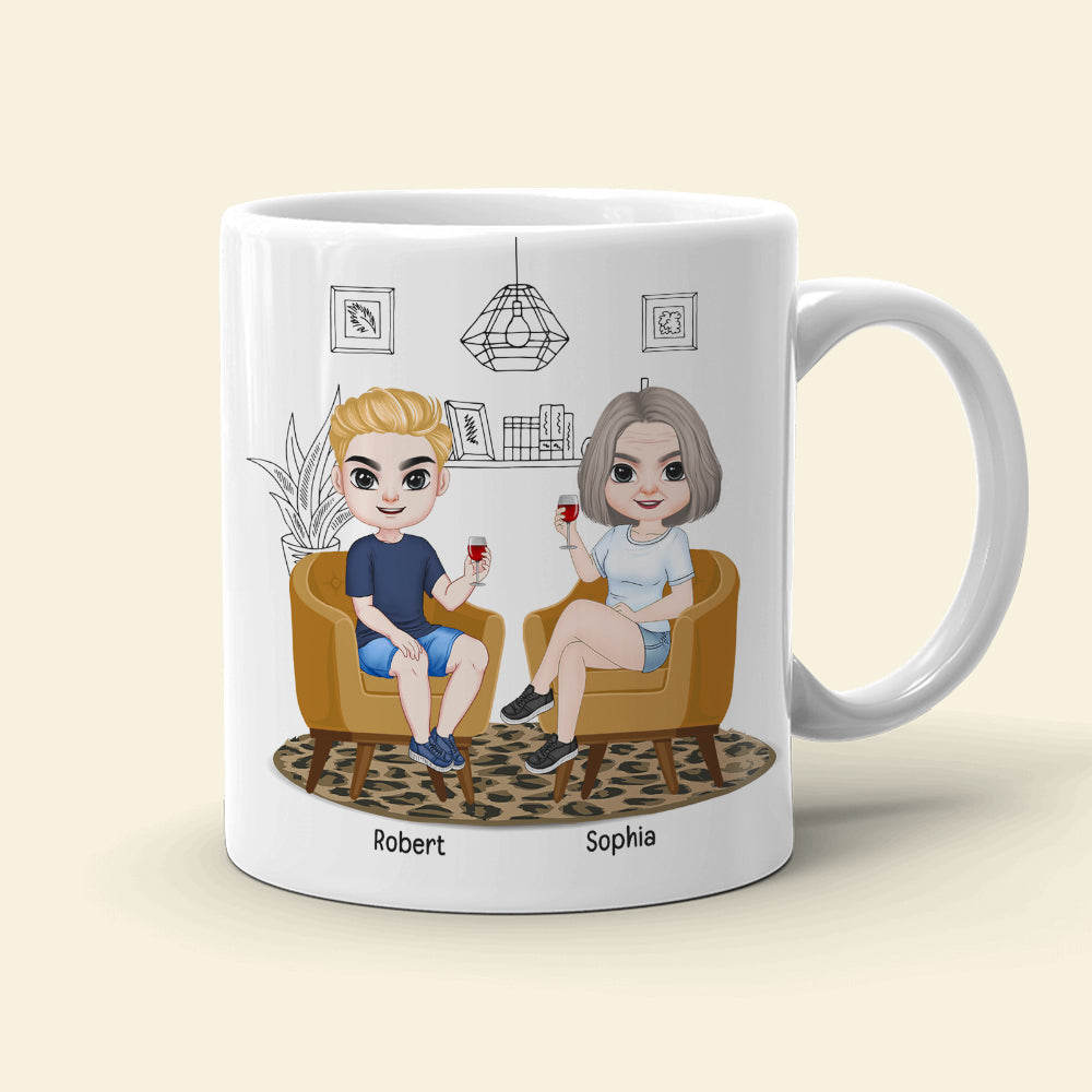 My Favorite Child Gave Me This Mug, Personalized Coffee Mug, Relaxing With Mom, Coffee Mug, Mother's Day Gift, Birthday Gift For Mom