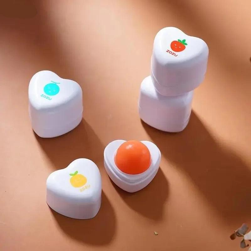Fruit Flavor Lip Balm - Moisturizing & Portable Lip Care Small Pudding Balm