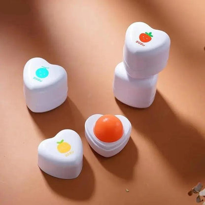 Fruit Flavor Lip Balm - Moisturizing & Portable Lip Care Small Pudding Balm