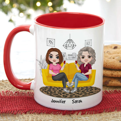 Thanks For Teaching Me Kindness, Gift For Mom, Personalized Wine Tumbler, Mother's Day Gift