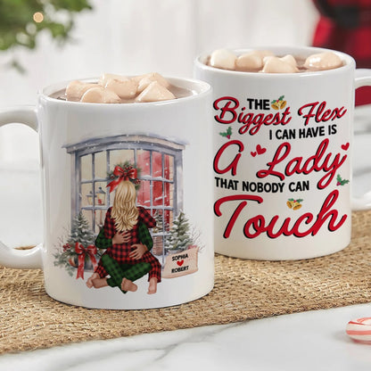Couple, Nobody Can Touch, Personalized Mug, Christmas Gifts For Couple