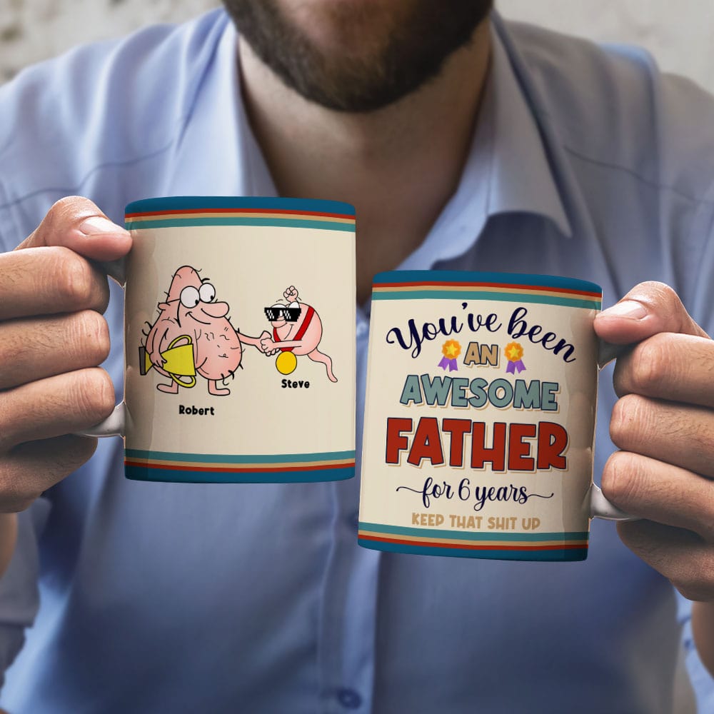 Father, You've Been An Awesome Father, Personalized Mug, Father Gifts