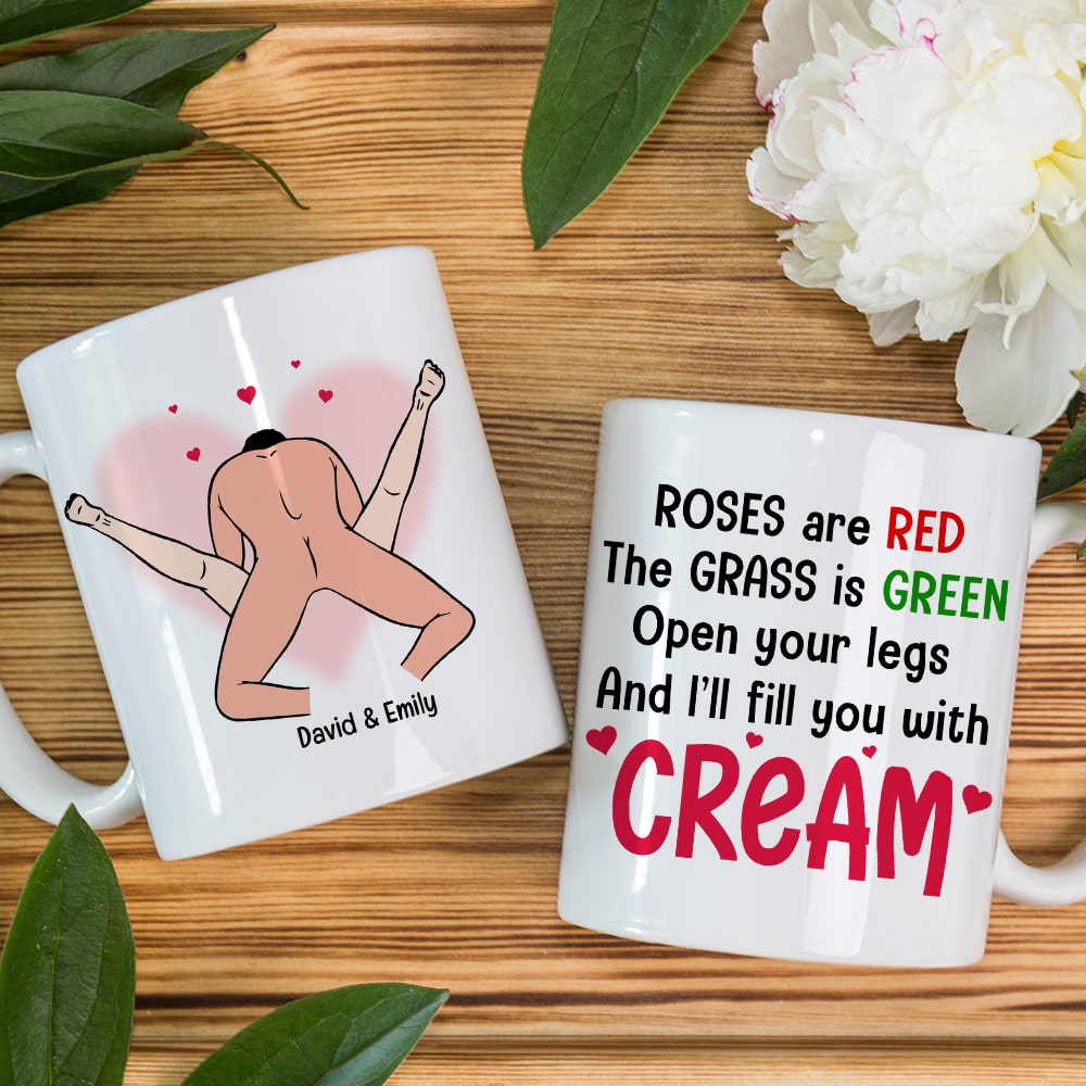Personalized Gifts For Couple Coffee Mug I'll Fill You With Cream