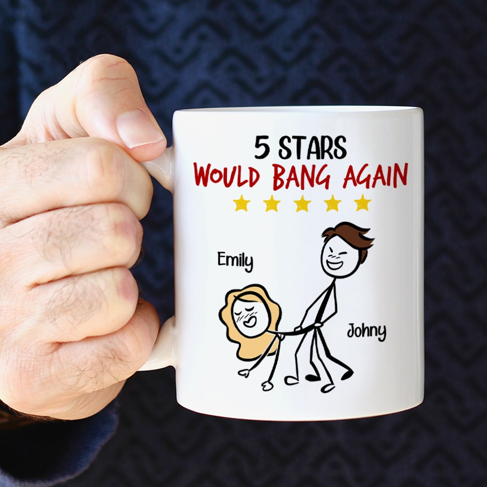 Couple, Would Bang Again, Personalized Mug, Gift For Couple