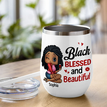 Can't Knock A Black Woman Off Personalized Coffee Mug 03HTTN270723HH-01