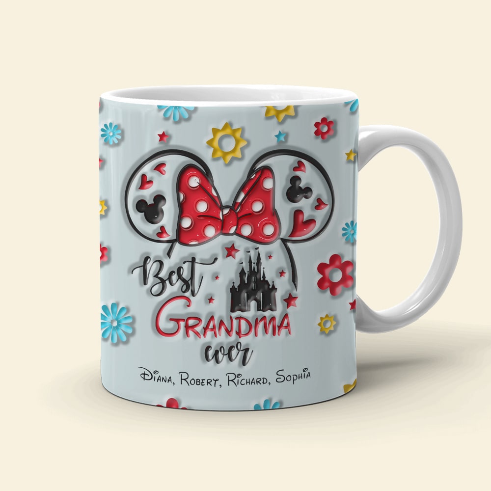 Best Grandma Ever-Personalized Coffee Mug-Gift For Grandma/ Gift For Mom-04qhqn271023