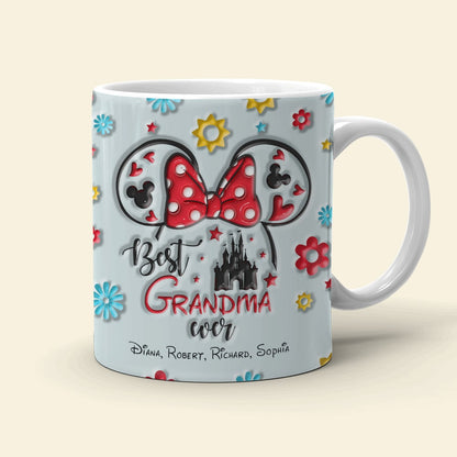 Best Grandma Ever-Personalized Coffee Mug-Gift For Grandma/ Gift For Mom-04qhqn271023