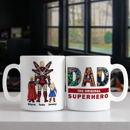 Father, Best Dad Ever, Personalized Mug, Gifts For Dad, 03HTPO180523TM
