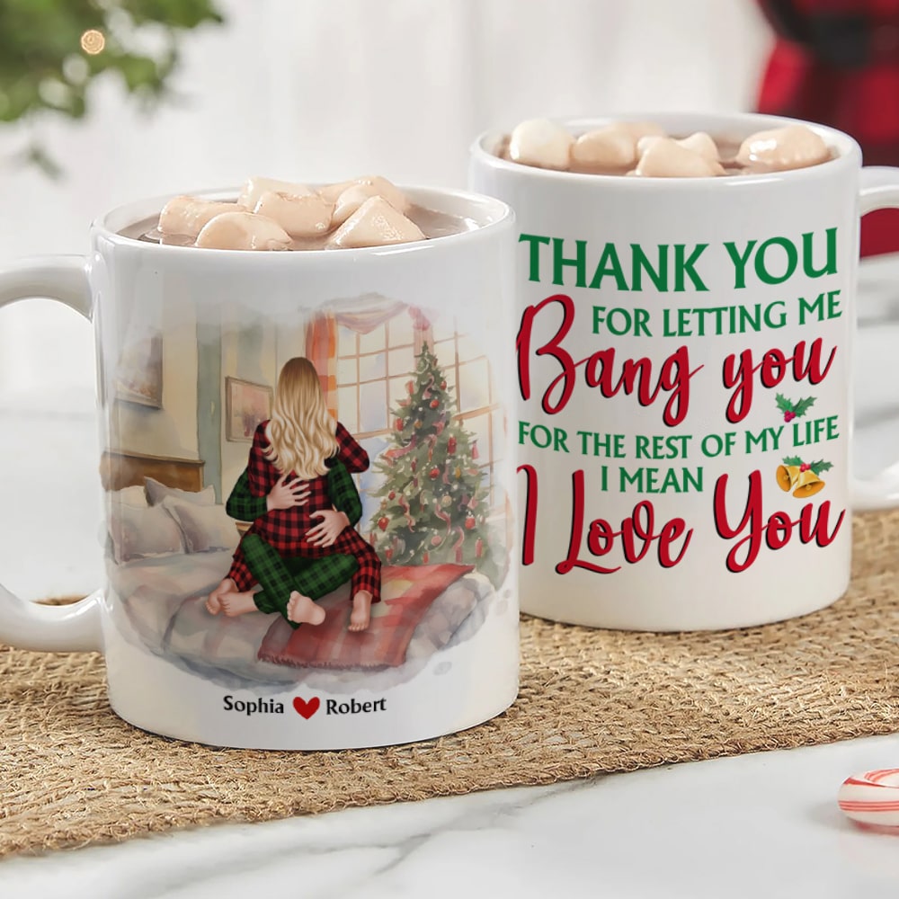 Couple, I Love You, Personalized Coffee Mug, Chritsmas Gifts For Couple