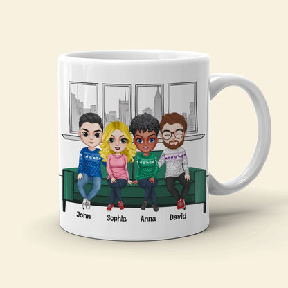 Being Your Coworker Seems Like Christmas Gift Enough Personalized Coffee Mug