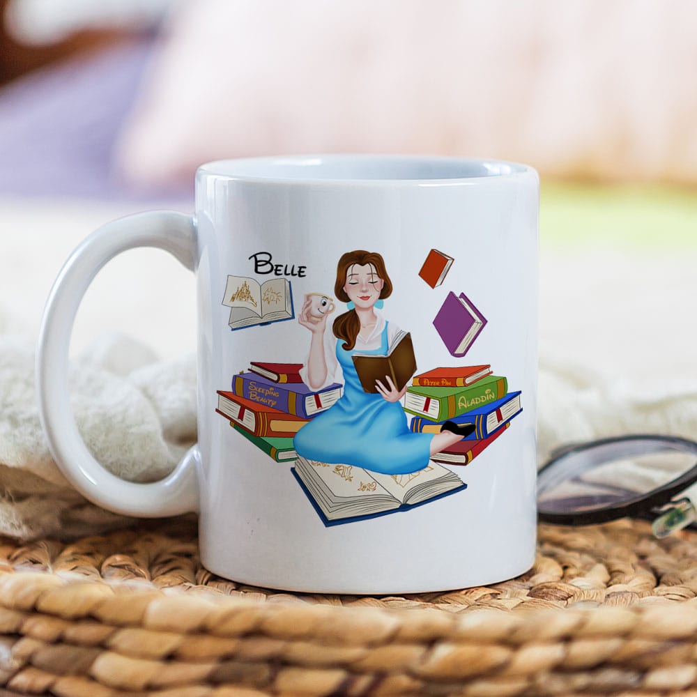 Year Of Books, Personalized Book Mug, Book Lover Gift, Custom Coffee Mug, 07HUPO301123PA