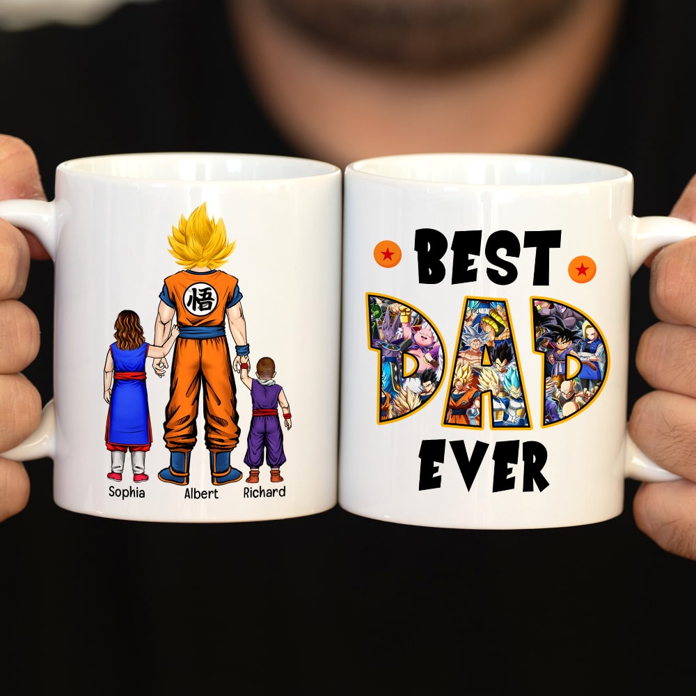 Personalized Gifts For Father Coffee Mug Best Dad Ever 01QHQN200324HH