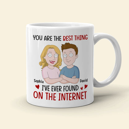 Couple, You Are The Best Thing, Personalized Mug, Gift For Couple, 04NATN130723HH