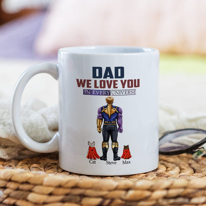 Father, Dad I Love You, Personalized Mug, Gifts For Dad, 03DNPO060523TM