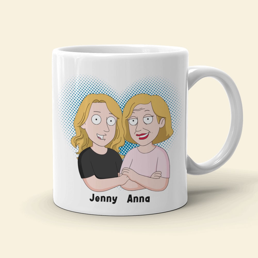 Mom, I'm Sorry, I'm The Reason You Pee A Little Every Time You Sneeze, Personalized Mug, Gift For Mom, 05NATN120423HH